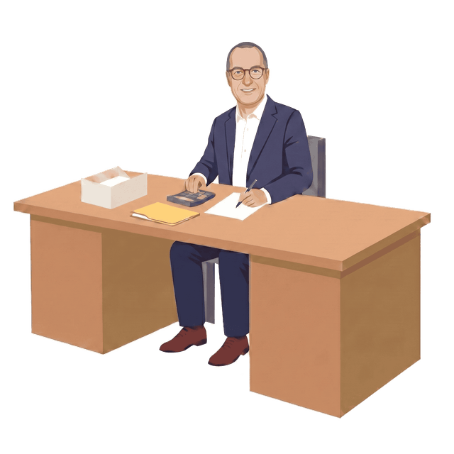 Gewerbeverwaltung Illustration
